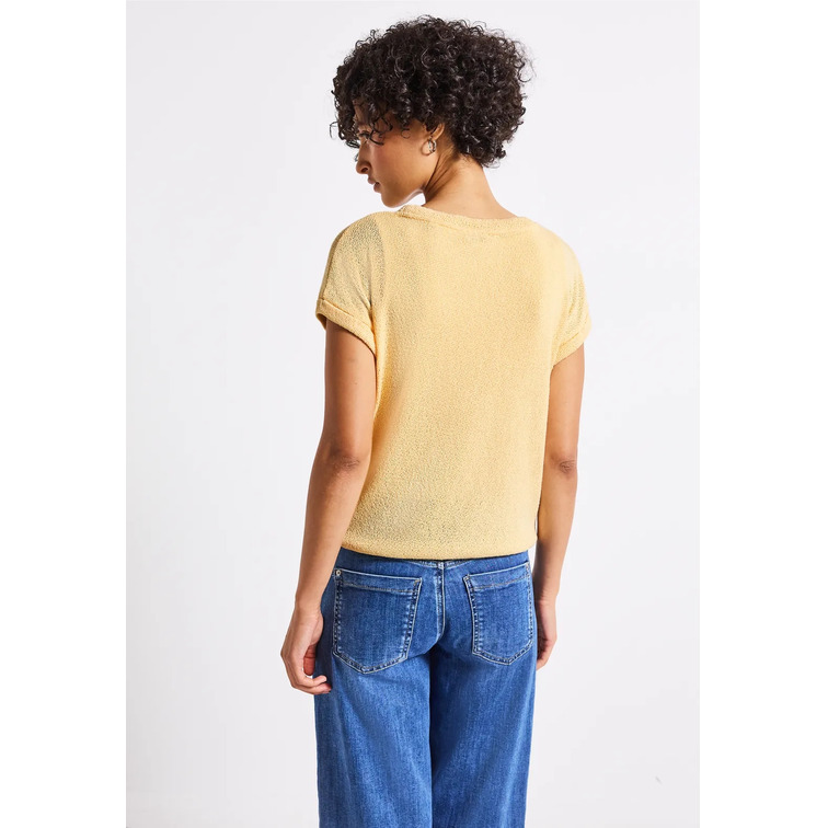 CAMISETA MUJER  STREET SUMMER KNIT LOOK SHIRT 16901
