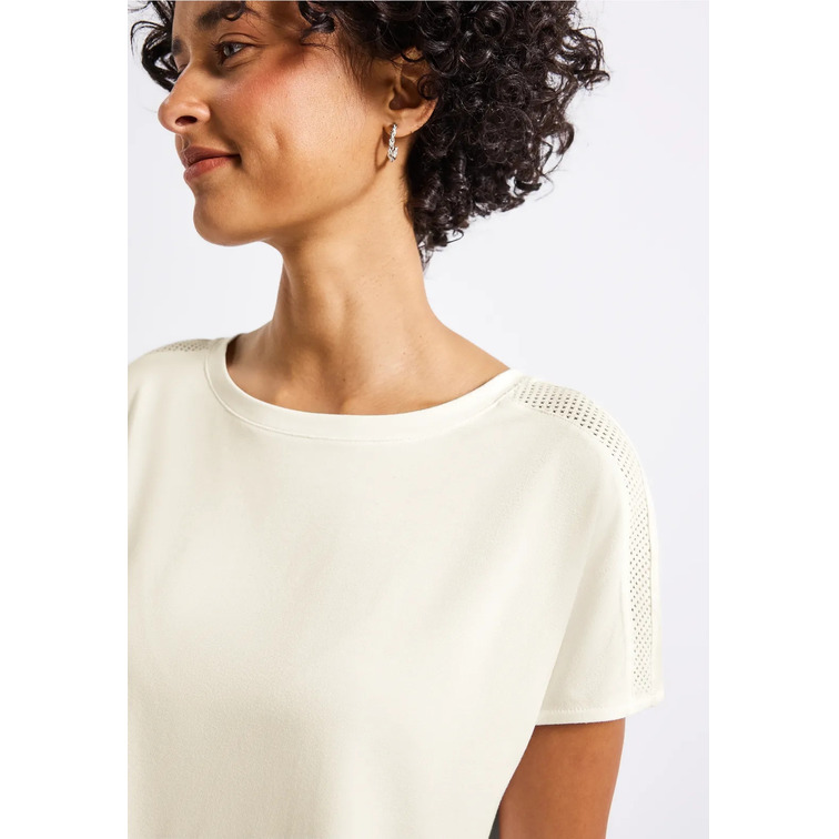 CAMISETA MUJER  STREET LTD QR JERSEY SHIRT W.MESH INS