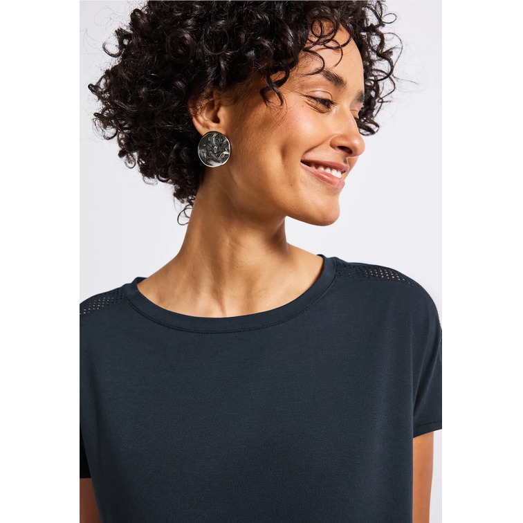 CAMISETA MUJER  STREET LTD QR JERSEY SHIRT W.MESH INS