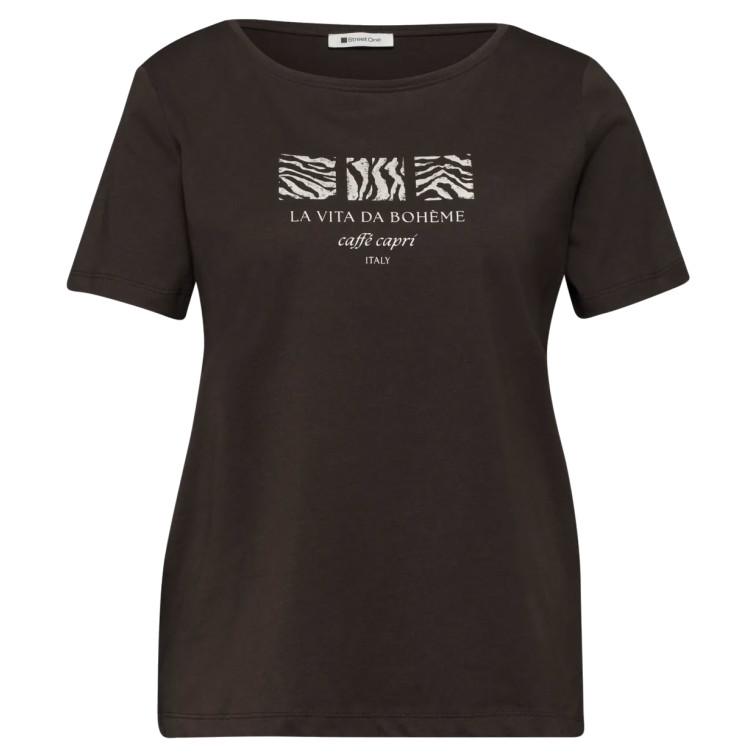 MUJER LTD QR BASIC PEARL PRINT SHIRT 27276