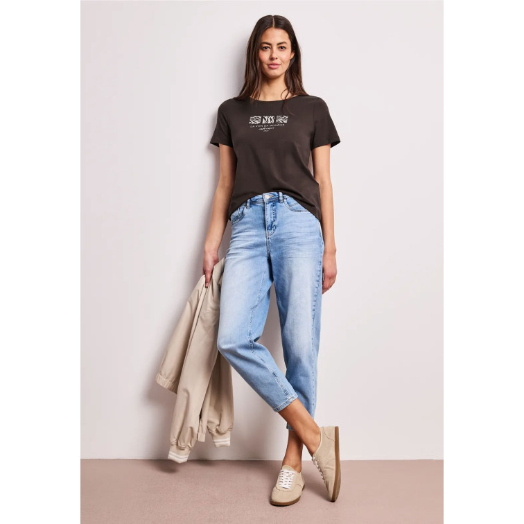 MUJER LTD QR BASIC PEARL PRINT SHIRT 27276