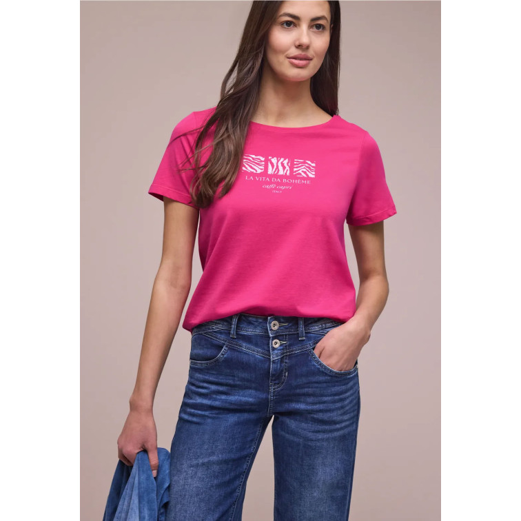 MUJER LTD QR BASIC PEARL PRINT SHIRT 27281