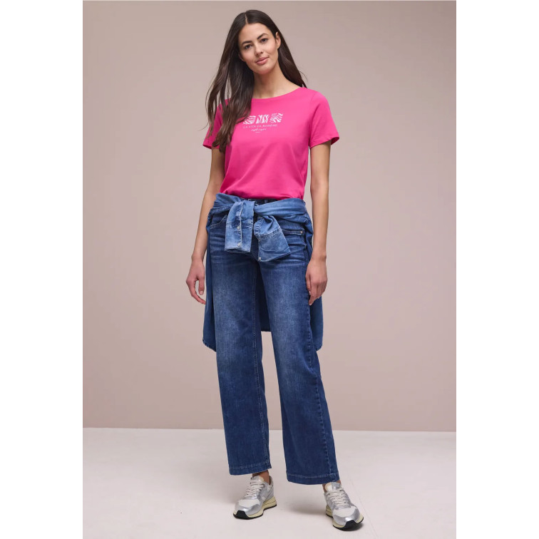 MUJER LTD QR BASIC PEARL PRINT SHIRT 27281