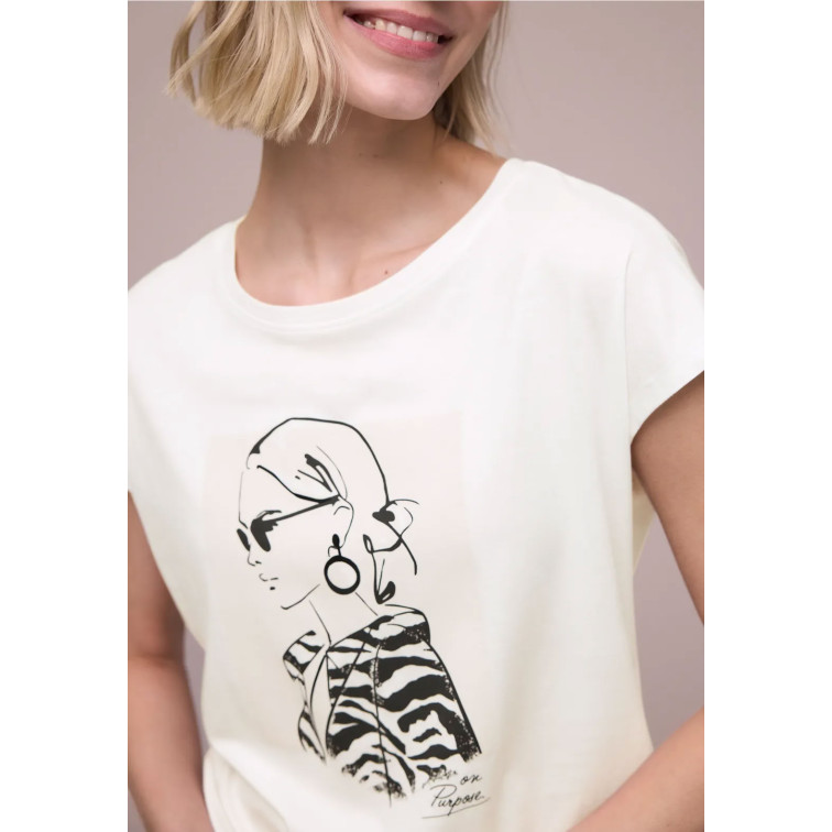MUJER LADY PRINT SHIRT 30108