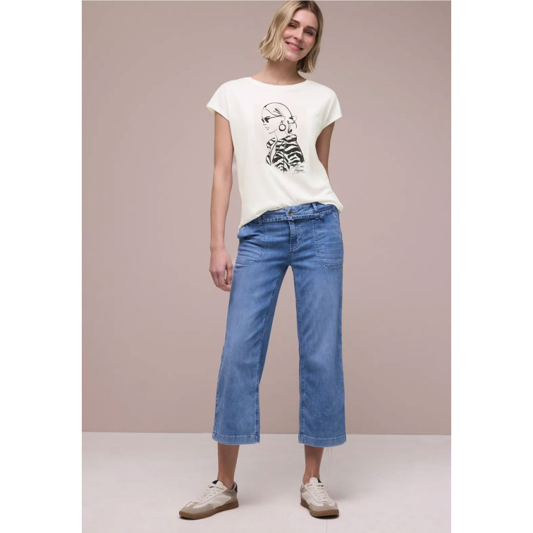 MUJER LADY PRINT SHIRT 30108