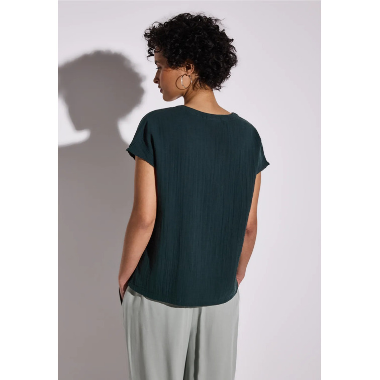CAMISA MUJER  STREET MUSLIN SHIRTBLOUSE W SPLITNECK