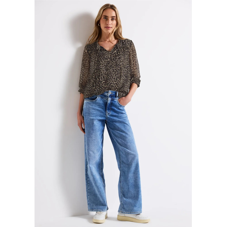CAMISA MUJER  STREET CHIFFON BLOUSE W FRILL DETAILS