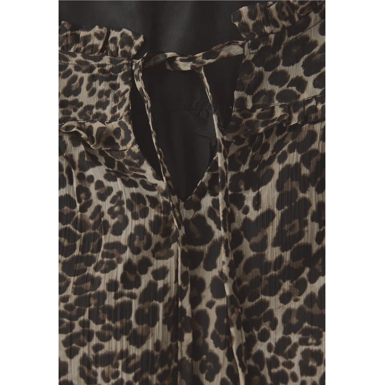 CAMISA MUJER  STREET CHIFFON BLOUSE W FRILL DETAILS