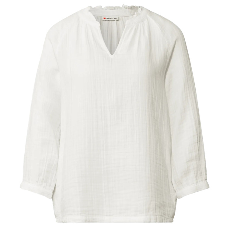 CAMISA MUJER  STREET MUSLIN TUNIC BLOUSE W FRILL