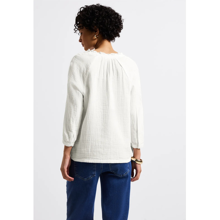 CAMISA MUJER  STREET MUSLIN TUNIC BLOUSE W FRILL