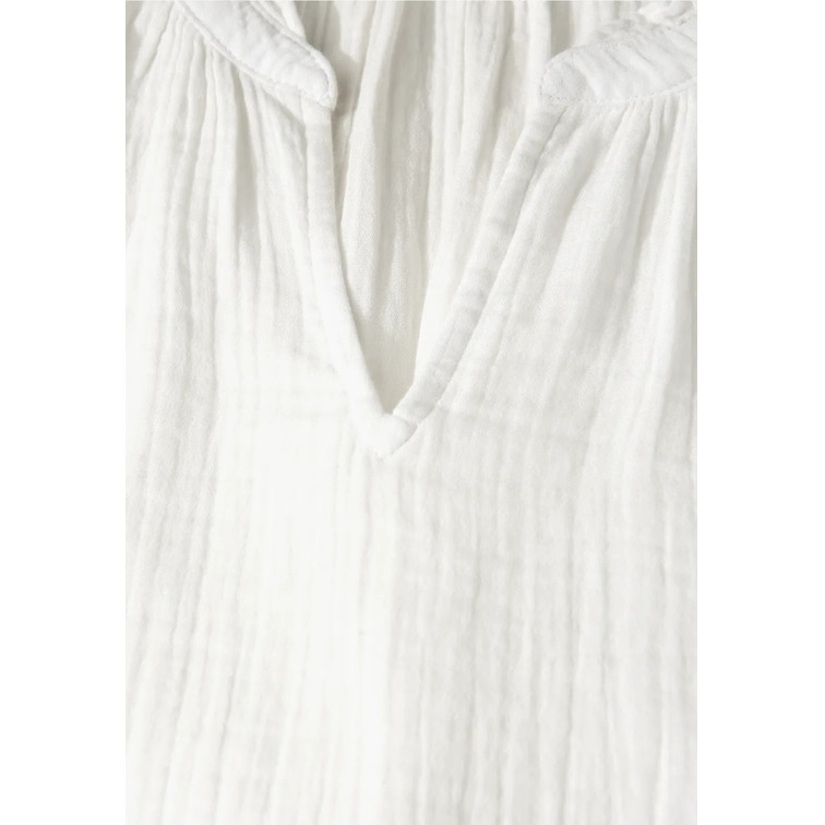 CAMISA MUJER  STREET MUSLIN TUNIC BLOUSE W FRILL