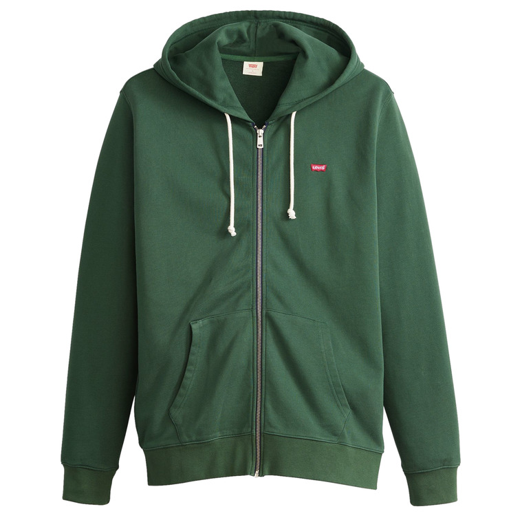 SUDADERA CON CAPUCHA HOMBRE LEVIS ORIGINAL CON CREMALLERA