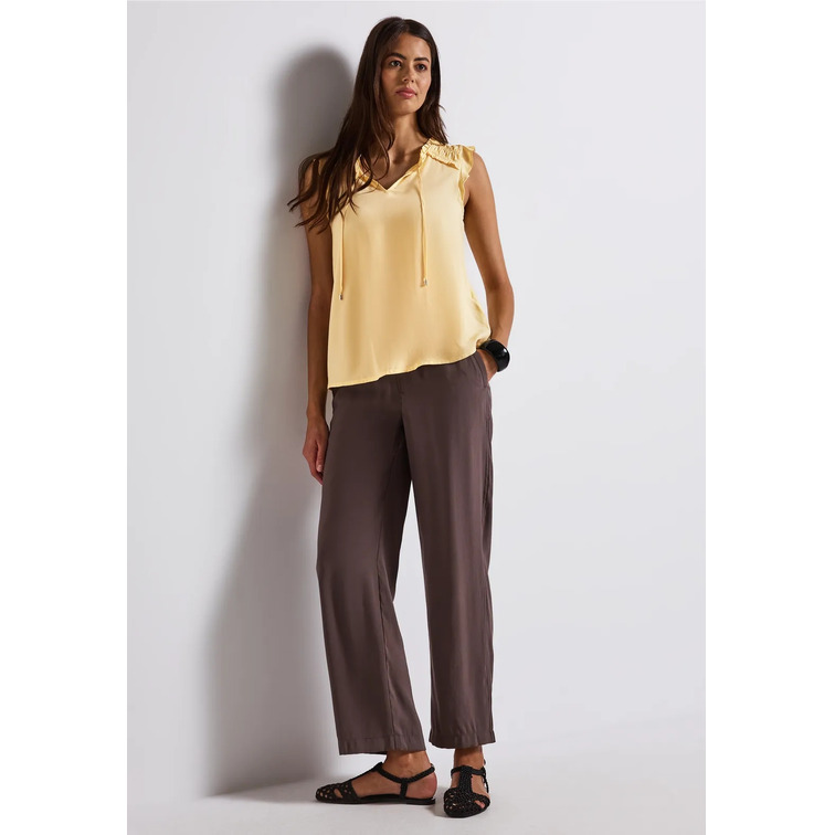 CAMISA MUJER  STREET TUNIC BLOUSETOP W FRILL DETAIL