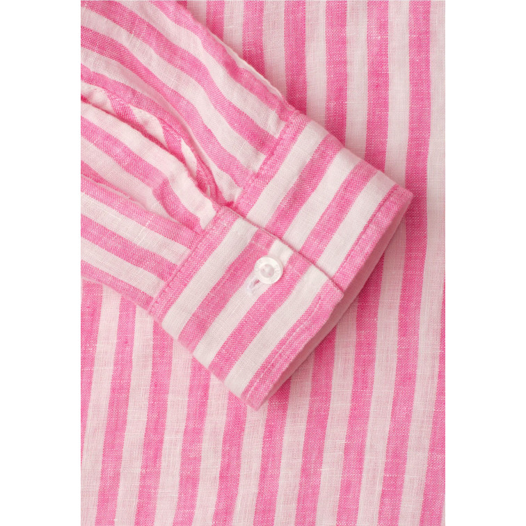 MUJER SOL_STRIPED SHIRTCOLLAR BLOUSE 27281