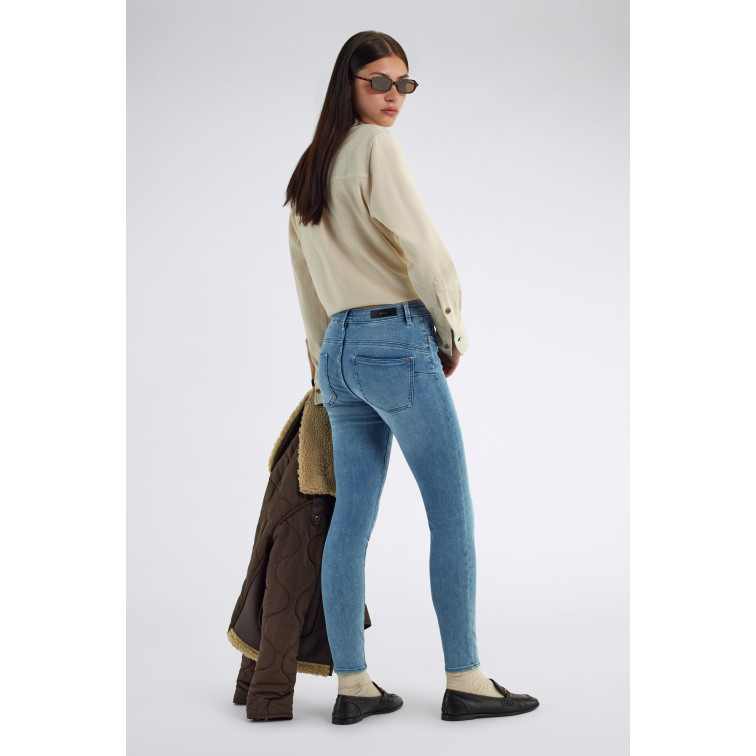 VAQUERO MUJER GAS JEANS STAR UP SKINNY FIT TIRO ALTO