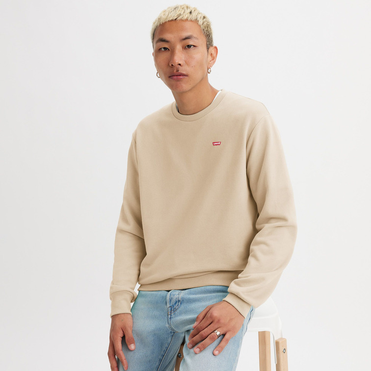 SUDADERA HOMBRE  LEVI'S THE ORIGINAL HM CREW FOG FRENC