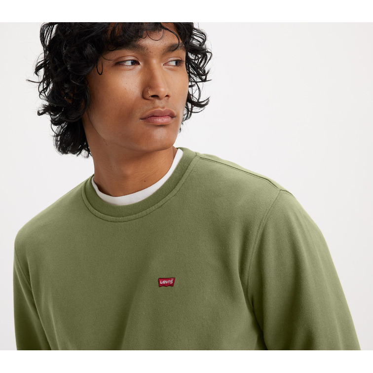 SUDADERA HOMBRE  LEVI'S THE ORIGINAL HM CREW MOSS OLIV