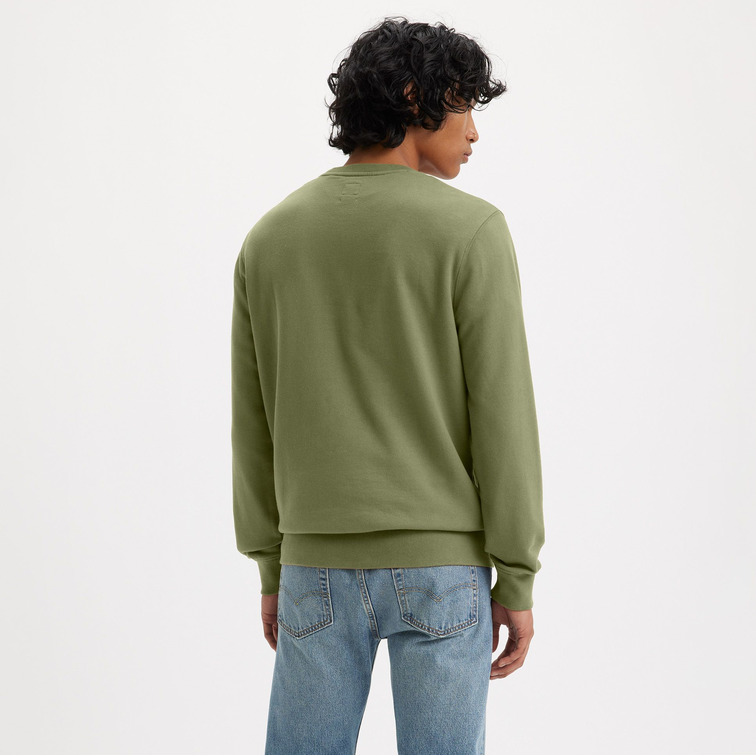 SUDADERA HOMBRE  LEVI'S THE ORIGINAL HM CREW MOSS OLIV