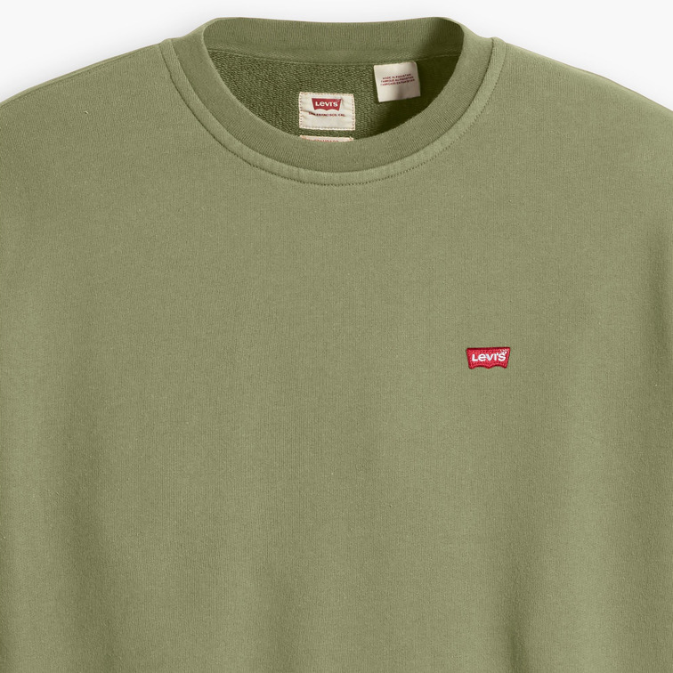 SUDADERA HOMBRE  LEVI'S THE ORIGINAL HM CREW MOSS OLIV