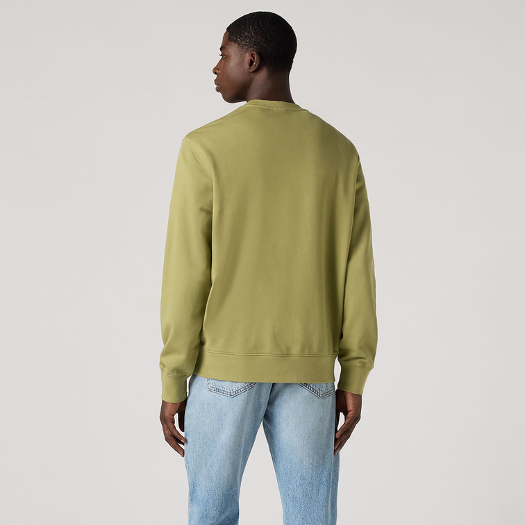 SUDADERA HOMBRE  LEVI'S THE ORIGINAL HM CREW GREENS
