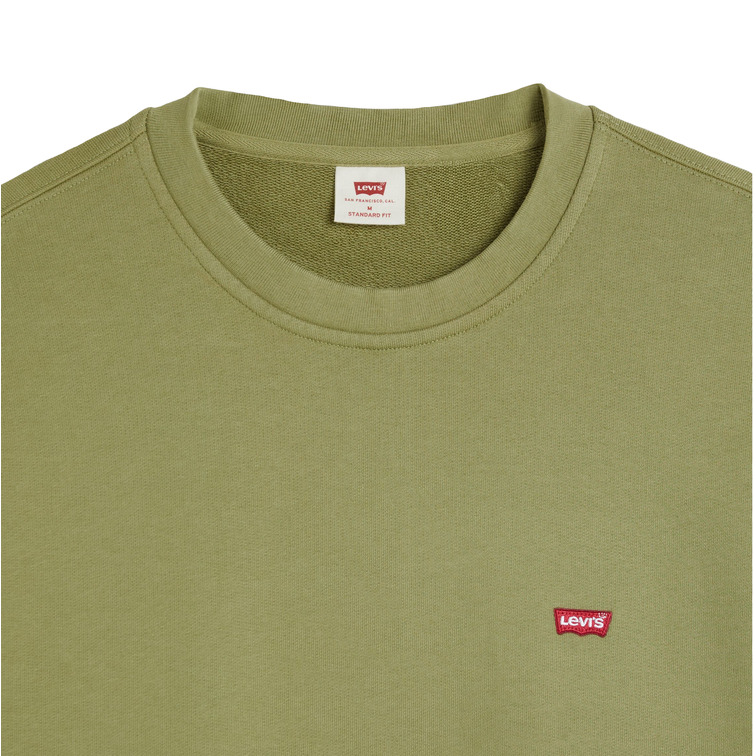 SUDADERA HOMBRE  LEVI'S THE ORIGINAL HM CREW GREENS