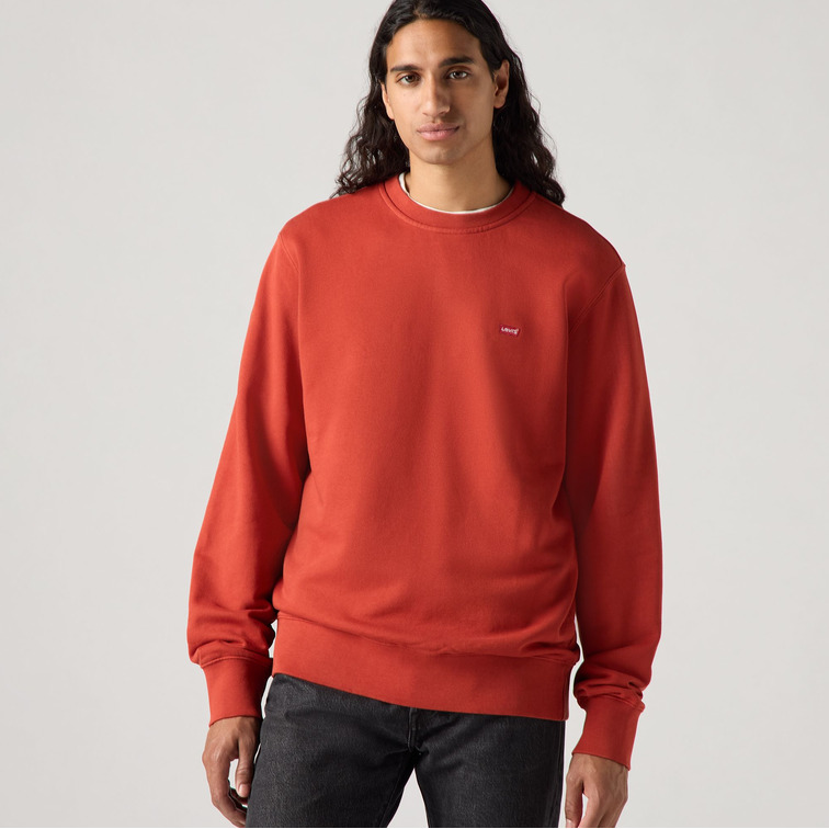 SUDADERA HOMBRE  LEVI'S THE ORIGINAL HM CREW REDS