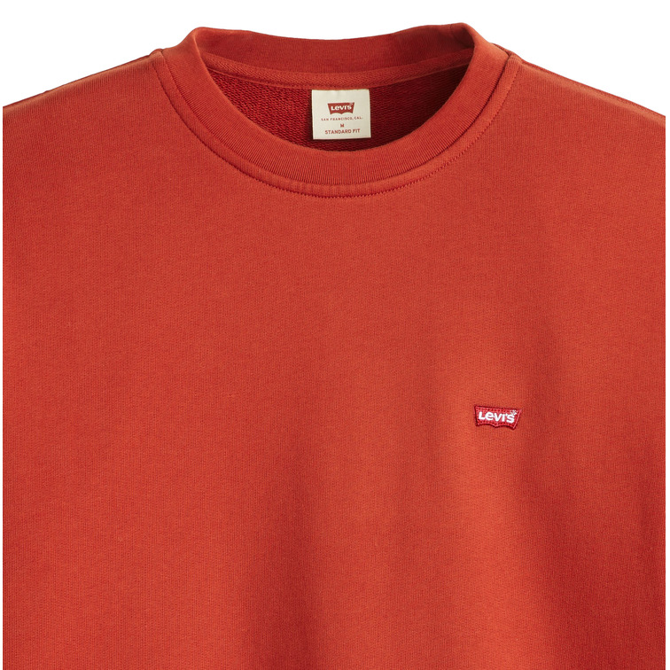 SUDADERA HOMBRE  LEVI'S THE ORIGINAL HM CREW REDS