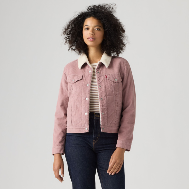 ABRIGO MUJER  LEVI'S ORIGINAL SHERPA TRUCKER WOODRO