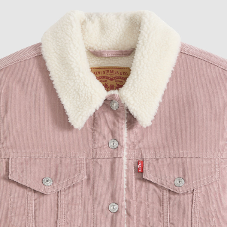ABRIGO MUJER  LEVI'S ORIGINAL SHERPA TRUCKER WOODRO