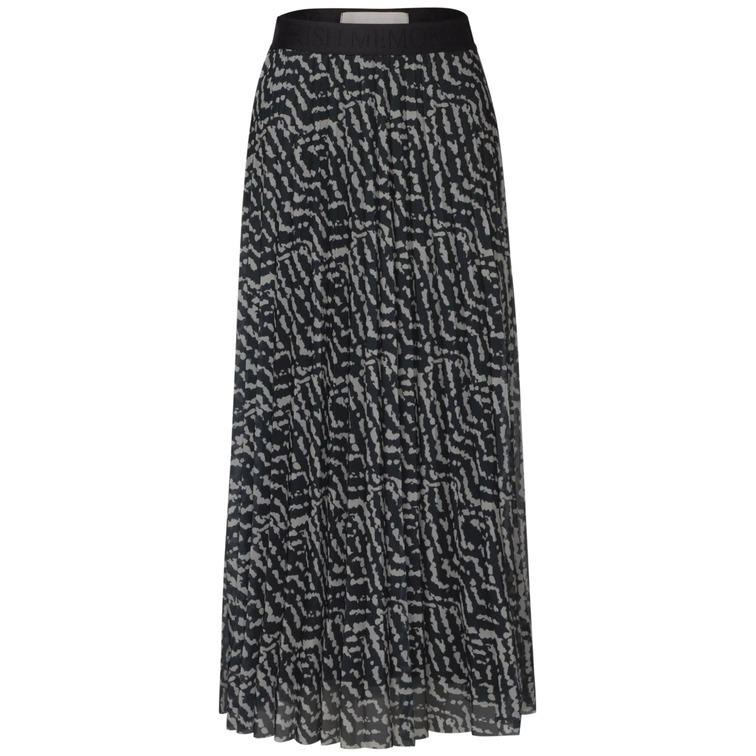 VESTIDO MUJER  STREET MAXI MESH SKIRT PLISSÉE AOP