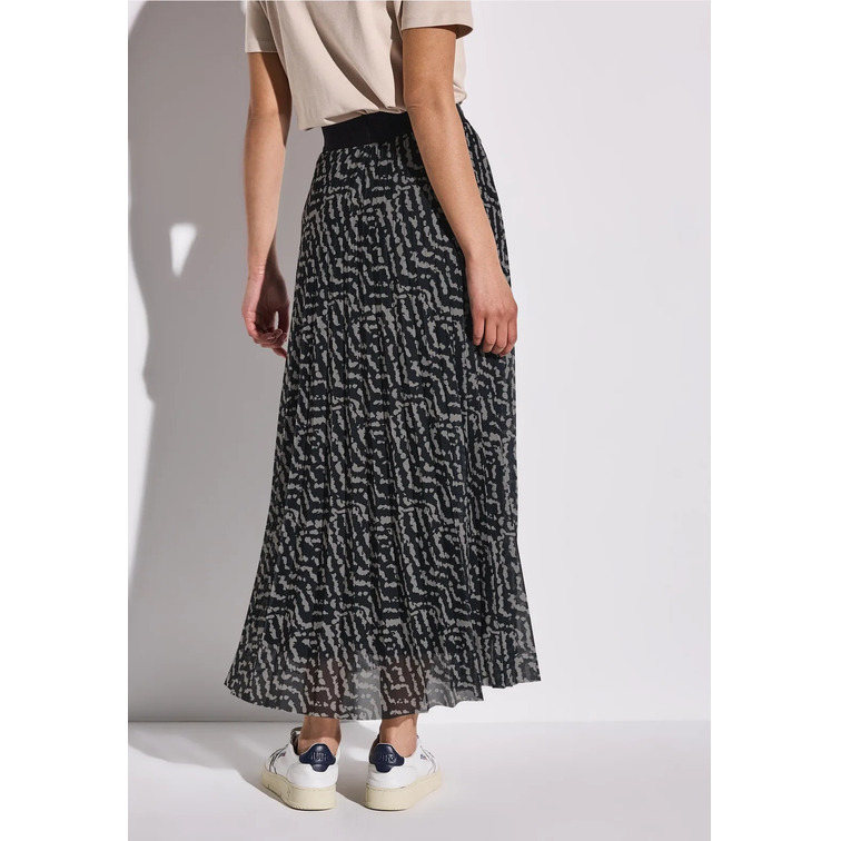 VESTIDO MUJER  STREET MAXI MESH SKIRT PLISSÉE AOP