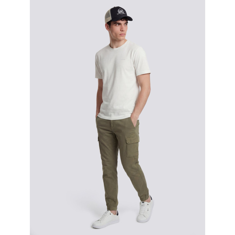 PANTALÓN CARGO HOMBRE GAS JEANS BOB GYM SLIM FIT