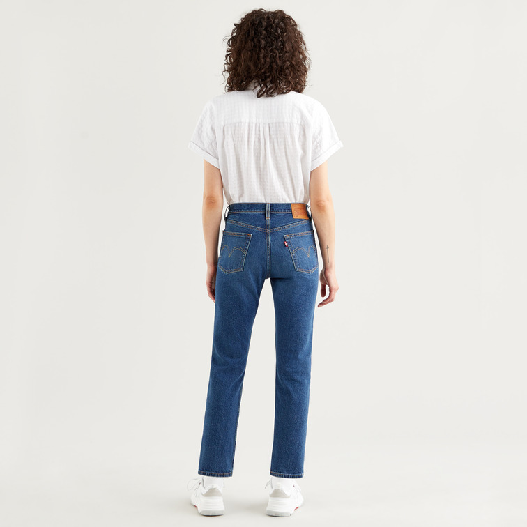 VAQUERO MUJER  LEVIS 501 CROP CHARLESTON OUTLASTED