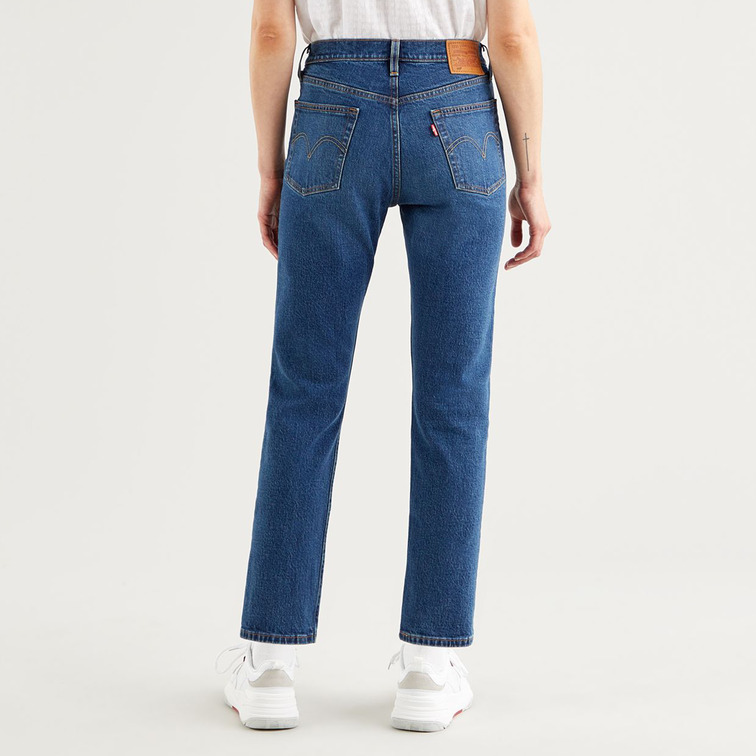 VAQUERO MUJER  LEVIS 501 CROP CHARLESTON OUTLASTED