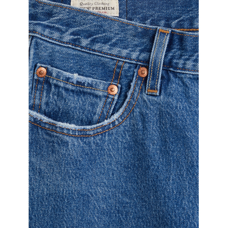 VAQUERO MUJER LEVIS 501 CROP JAZZ POP