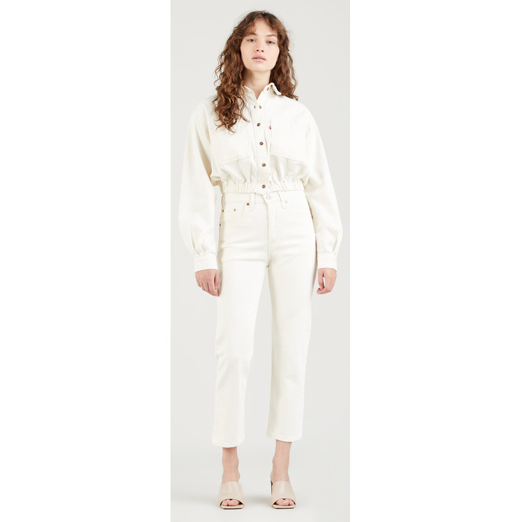 VAQUERO MUJER  LEVIS 501 CROP NATURAL ORDER