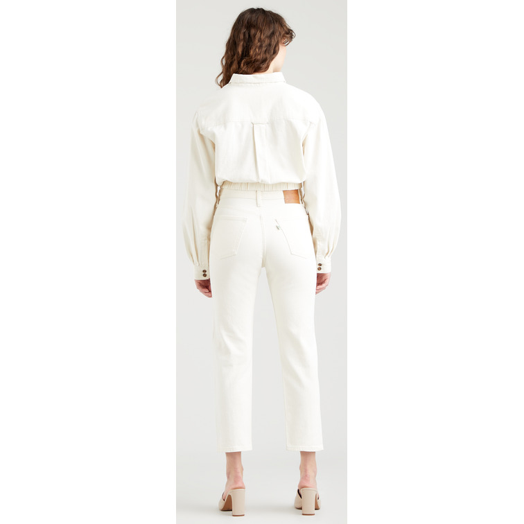 VAQUERO MUJER  LEVIS 501 CROP NATURAL ORDER