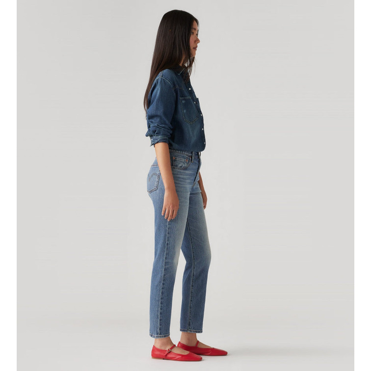 VAQUERO MUJER LEVIS 501® CROP TIRO ALTO