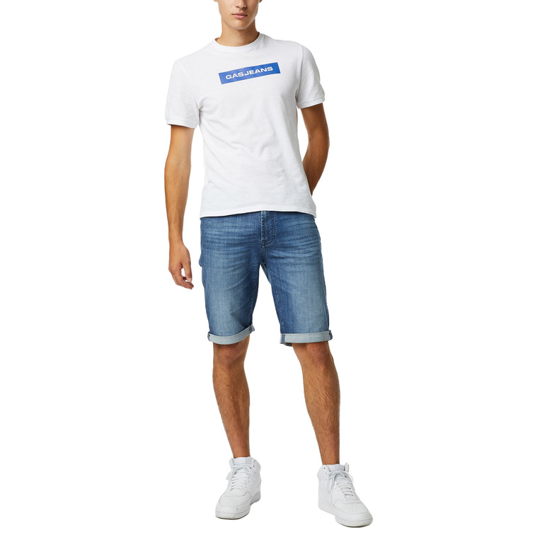 PANTALÓN VAQUERO CORTO HOMBRE GAS ALBERT SHORT REV