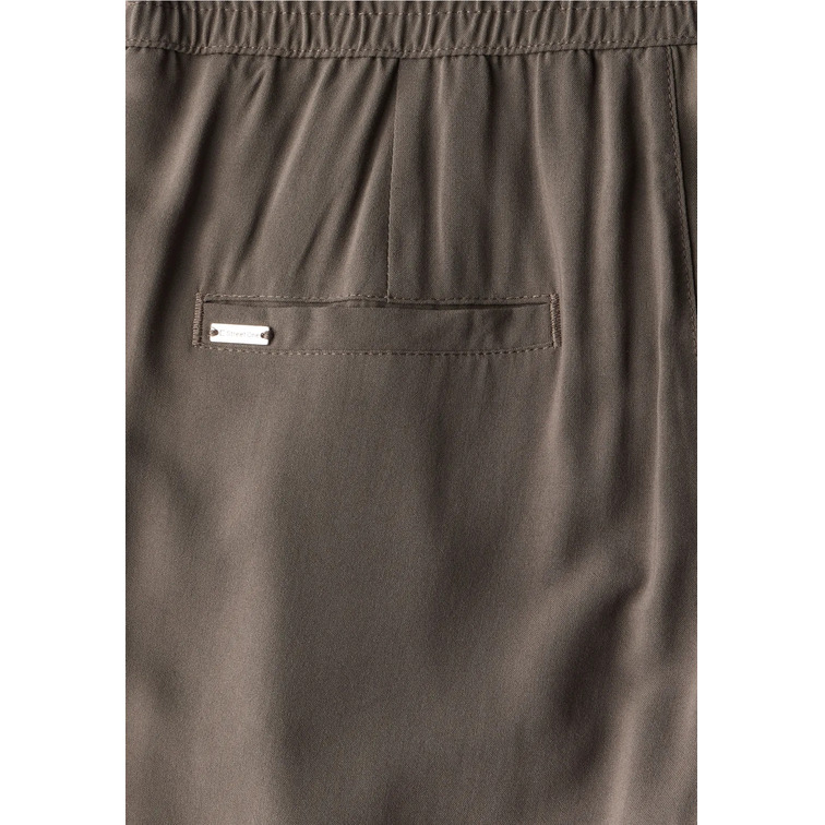 PANTALÓN MUJER  STREET STYLE QR EMEE SOLID HW WIDE LE