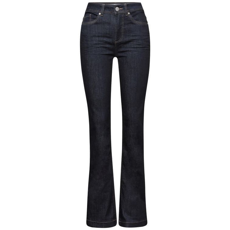 VAQUERO MUJER  STREET QR STYLE BOOTCUT,HW,RINSED