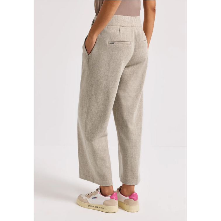 PANTALÓN MUJER  STREET STRAIGHT LEG HW MELANGE BELT B