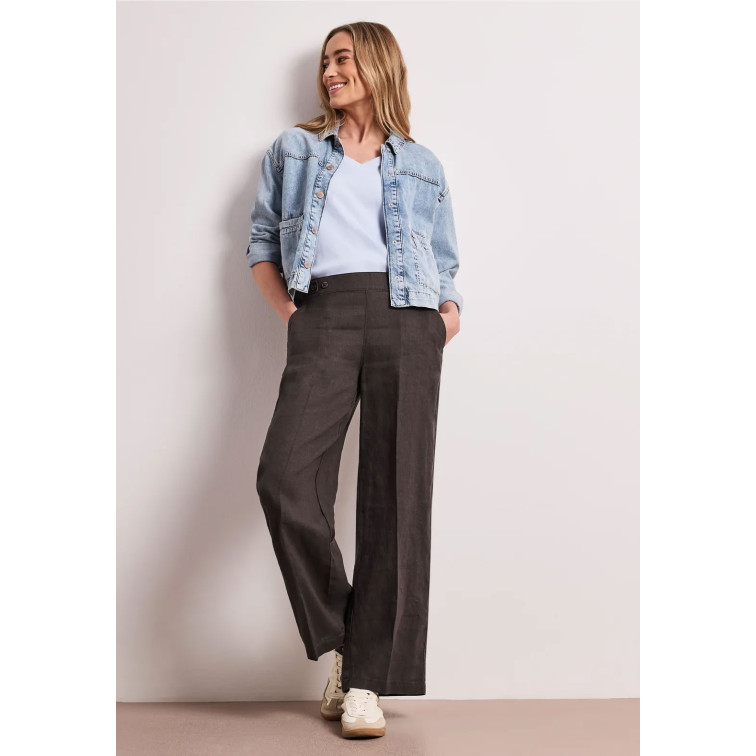 MUJER SOL_WIDE LEG BUTTONS HW 17276