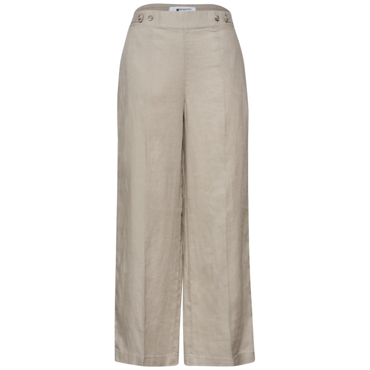 MUJER SOL_WIDE LEG BUTTONS HW 17278