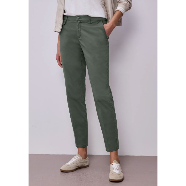 MUJER QR CHINO PEACH TWILL CO/EA 17544