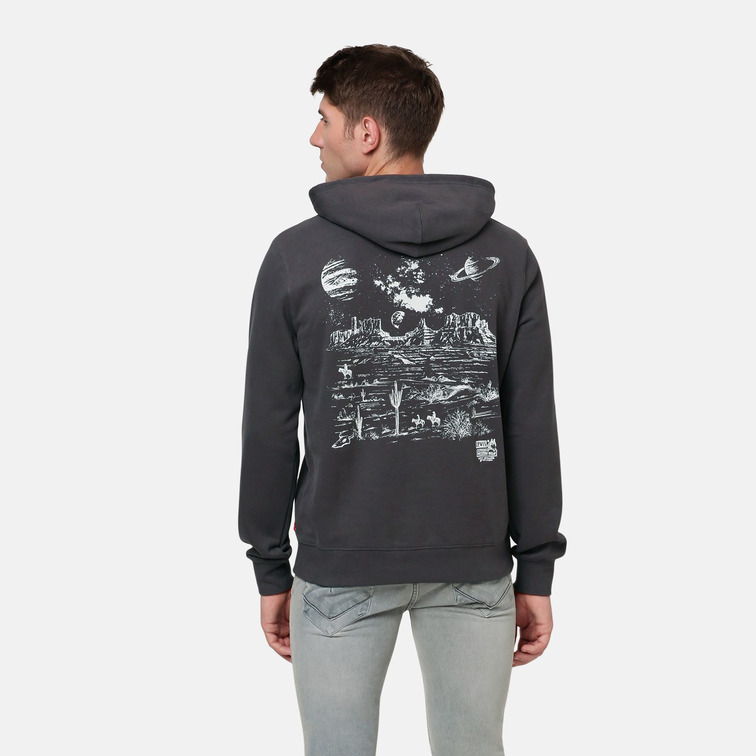 SUDADERA HOMBRE  LEVIS STANDARD GRAPHIC HOODIE SPACE