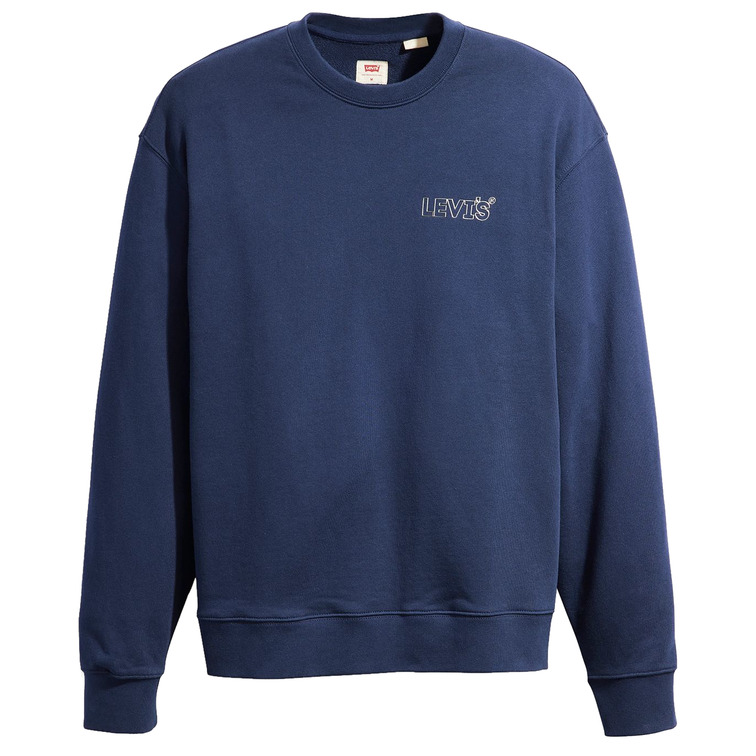 SUDADERA DE CORTE HOLGADO Y CUELLO REDONDO HOMBRE LEVI'S