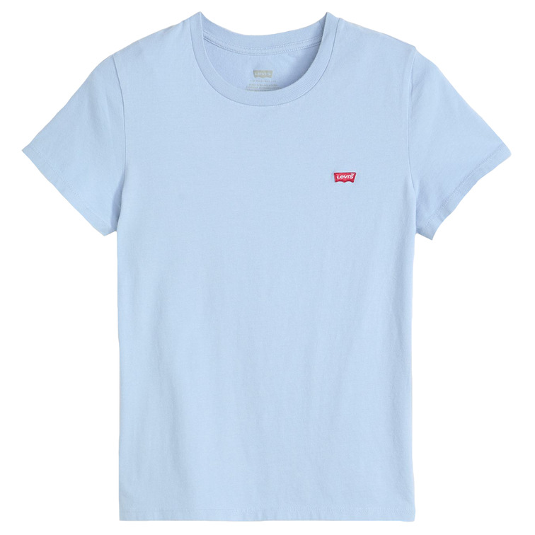 CAMISETA MUJER  LEVI'S PERFECT TEE CHAMBRAY BLUE COTT
