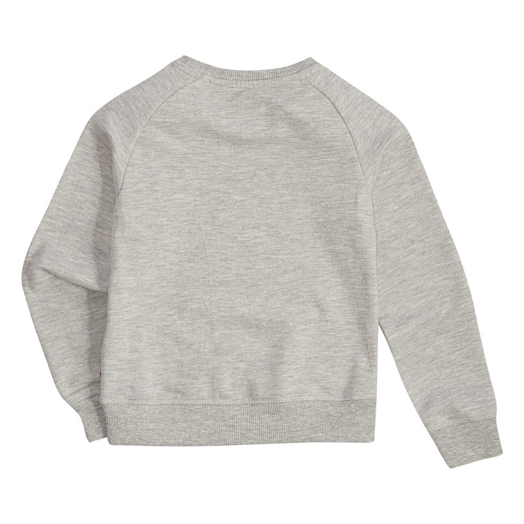 SUDADERA NIÑA  LEVIS KIDS 60% COTTON, 40% POLYESTER LVG KEY ITEM LOGO CREW