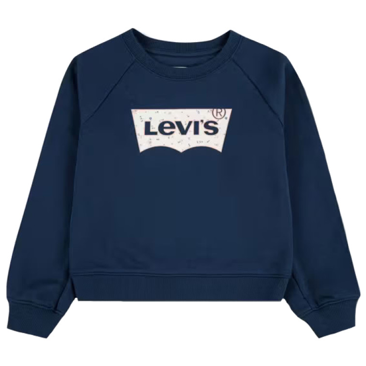 SUDADERA NIÑA  LEVI'S LVG FLORAL BATWING CREW